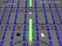 une photo d'Ã©cran de Xevious 3D sur Sony Playstation